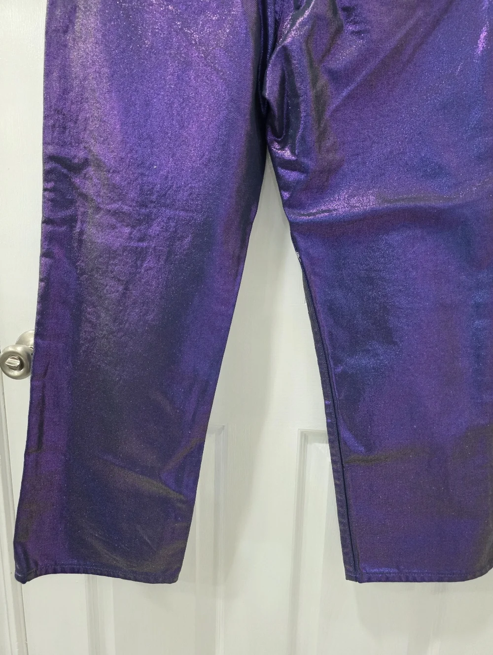 LEVI'S® Ribcage Straight Ankle Jeans  Purple Size 29 - Picture 12 of 15